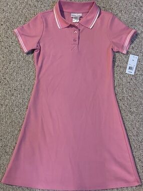 Pink Polo Dress for Kids